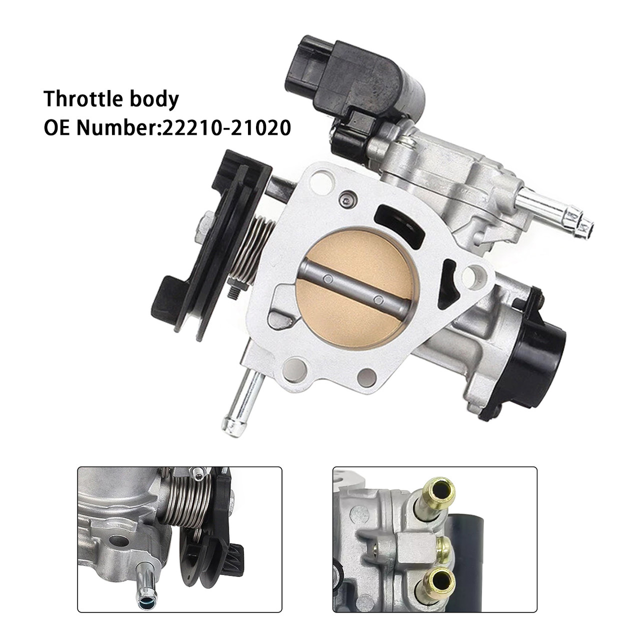 2000-2005 Toyota Coupe Sedan Coupe Sedan Throttle Body 22210-21020