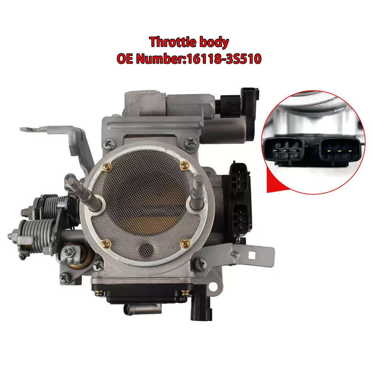 1998-2002 Nissan Frontier XE SE 4 Cyl 2.4L Throttle Body 16118-3S510 Generic