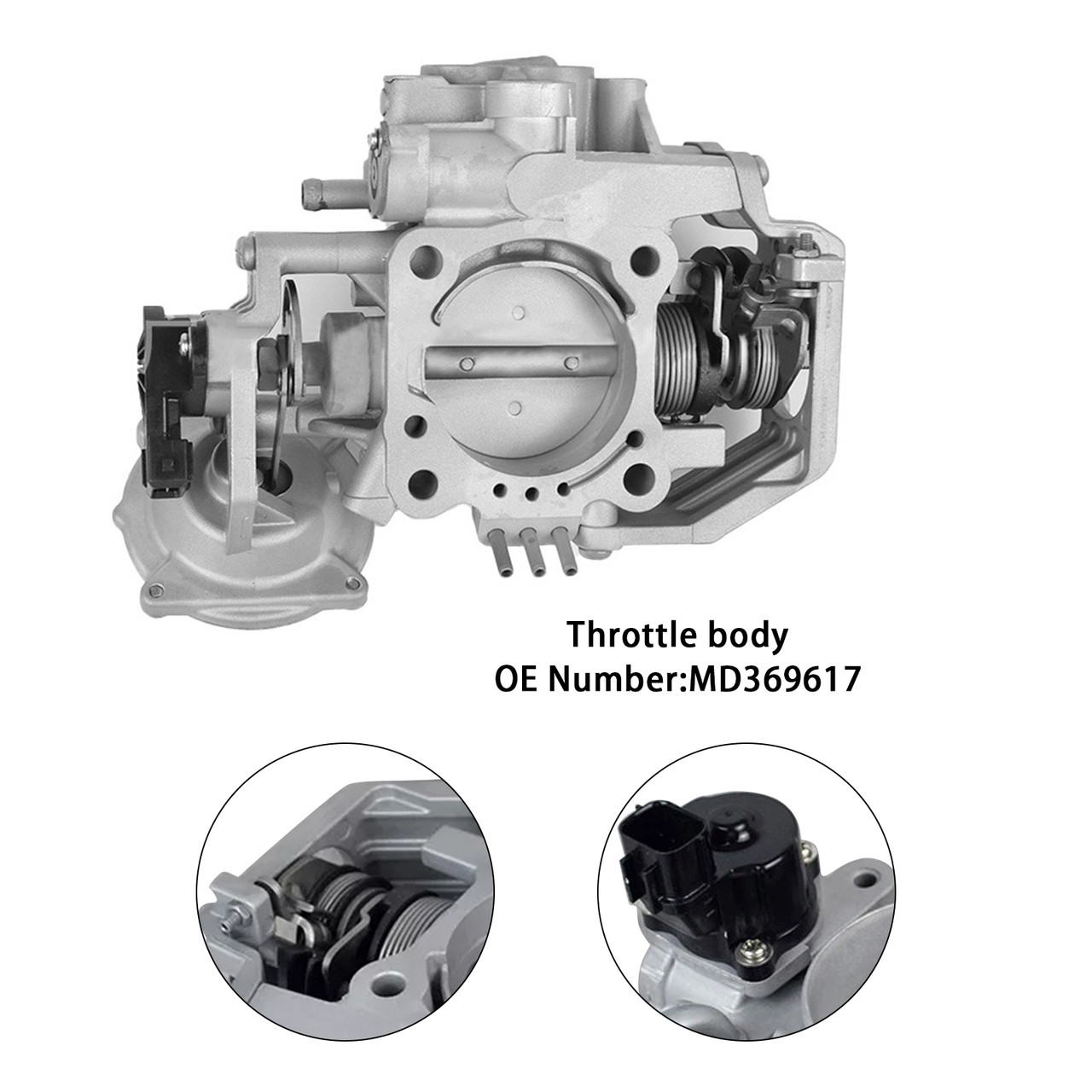 Mitsubishi Pajero Montero V63 V73 6G72 Throttle Body Assembly