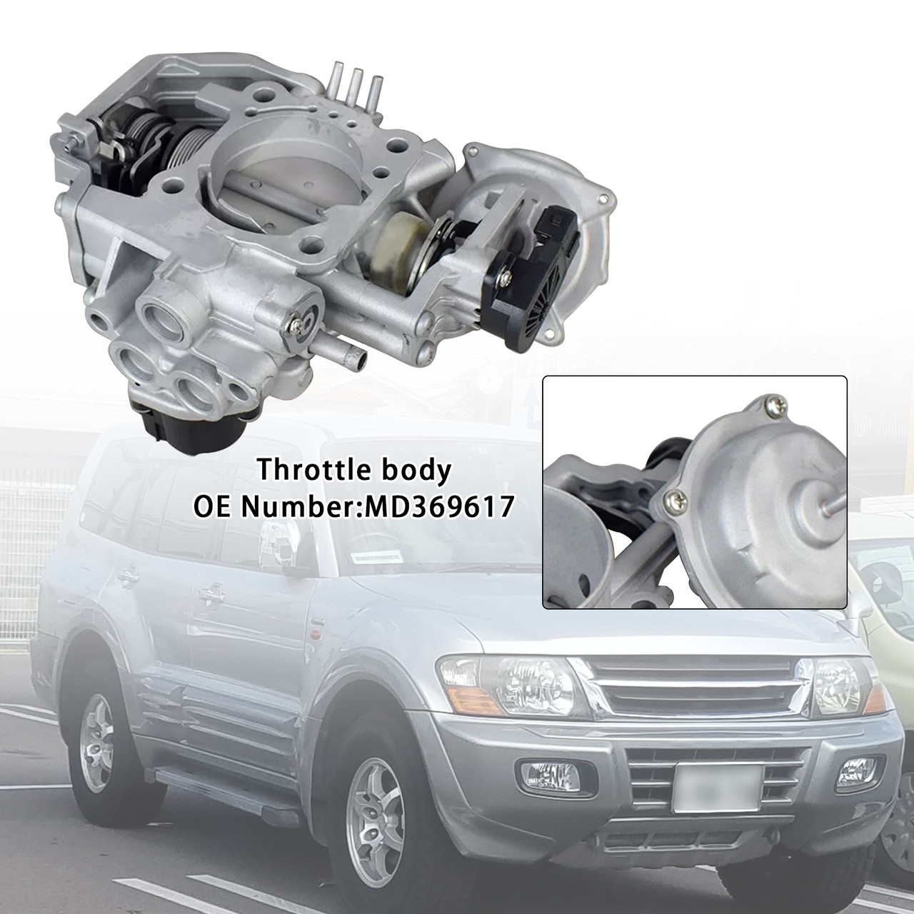 Mitsubishi Pajero Montero V63 V73 6G72 Throttle Body Assembly