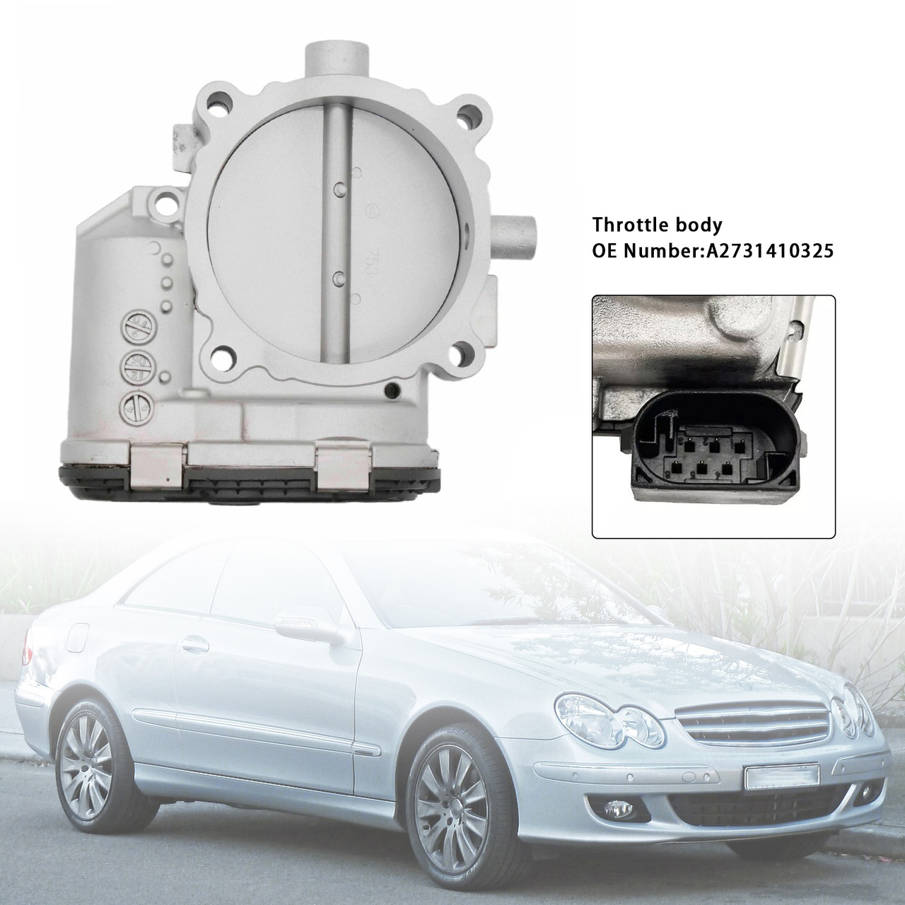 2006-2011 Mercedes-Benz E-Class T-Model Throttle Body A2731410325 Generic
