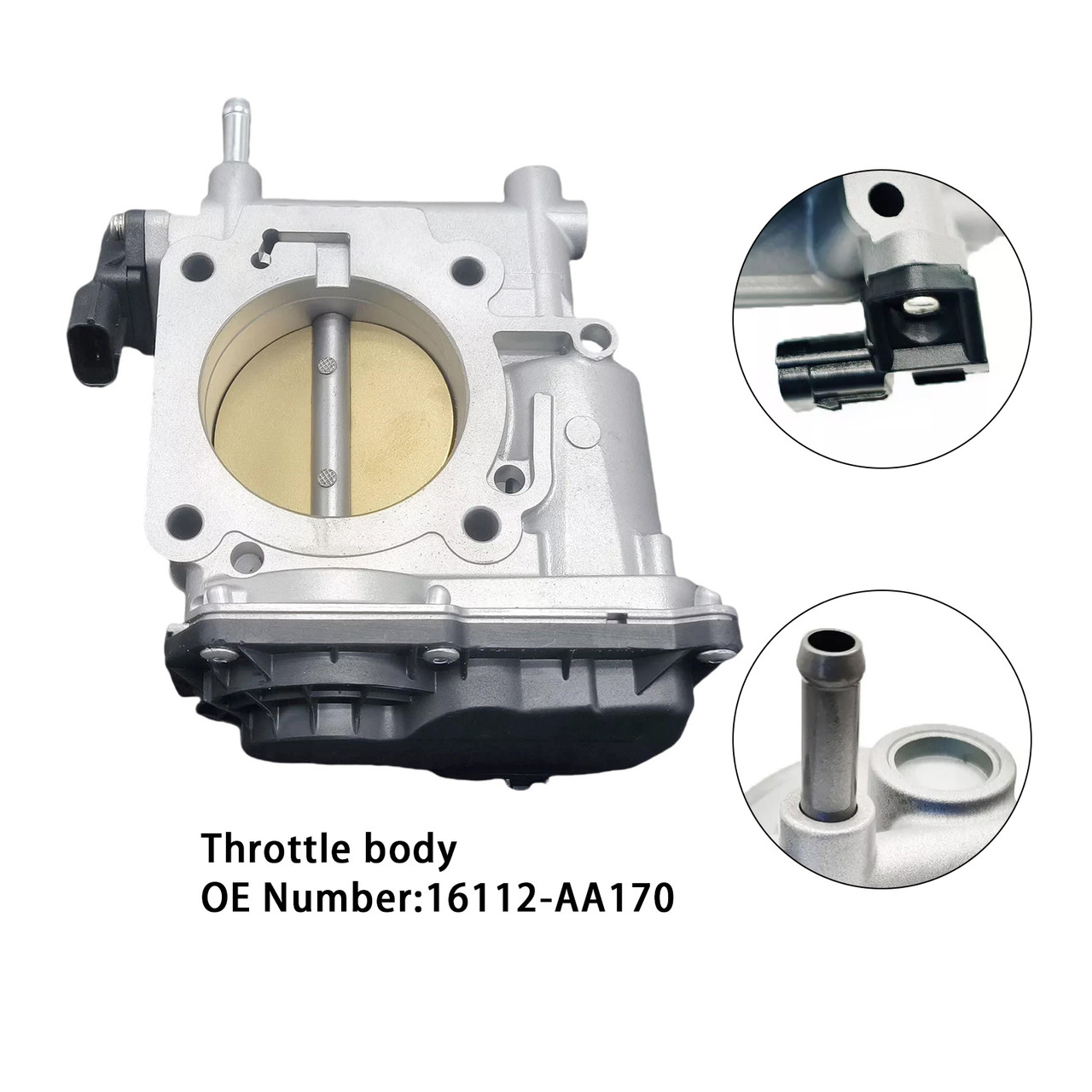 2006-2007 Subaru Impreza 2.5L With Turbo, exc. STi Throttle Body 16112-AA170 Generic 2006-2007 Subaru Impreza 2.5L With Turbo, exc. STi Throttle Body 16112-AA170 Generic