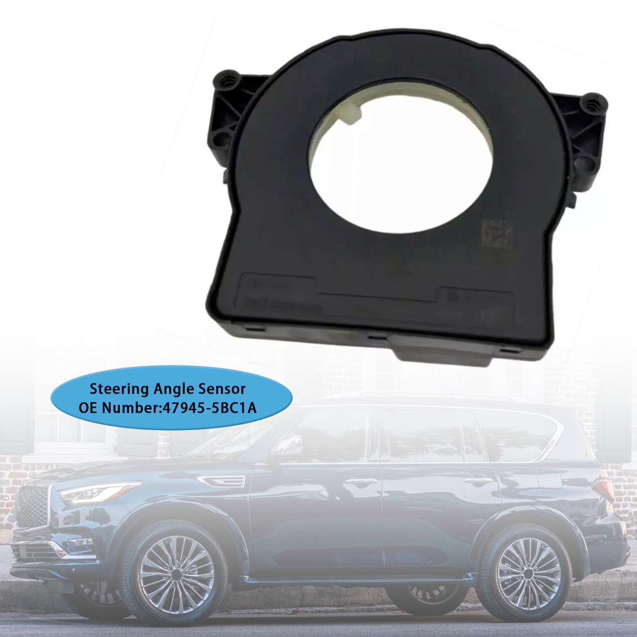 2018-2019 Infiniti QX80 Steering Angle Sensor 47945-5BC1A Generic