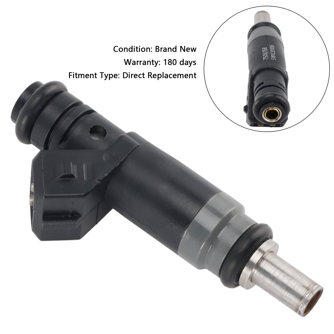 2004-2011 BMW 1er E87 Fuel Injector 7506158 Generic