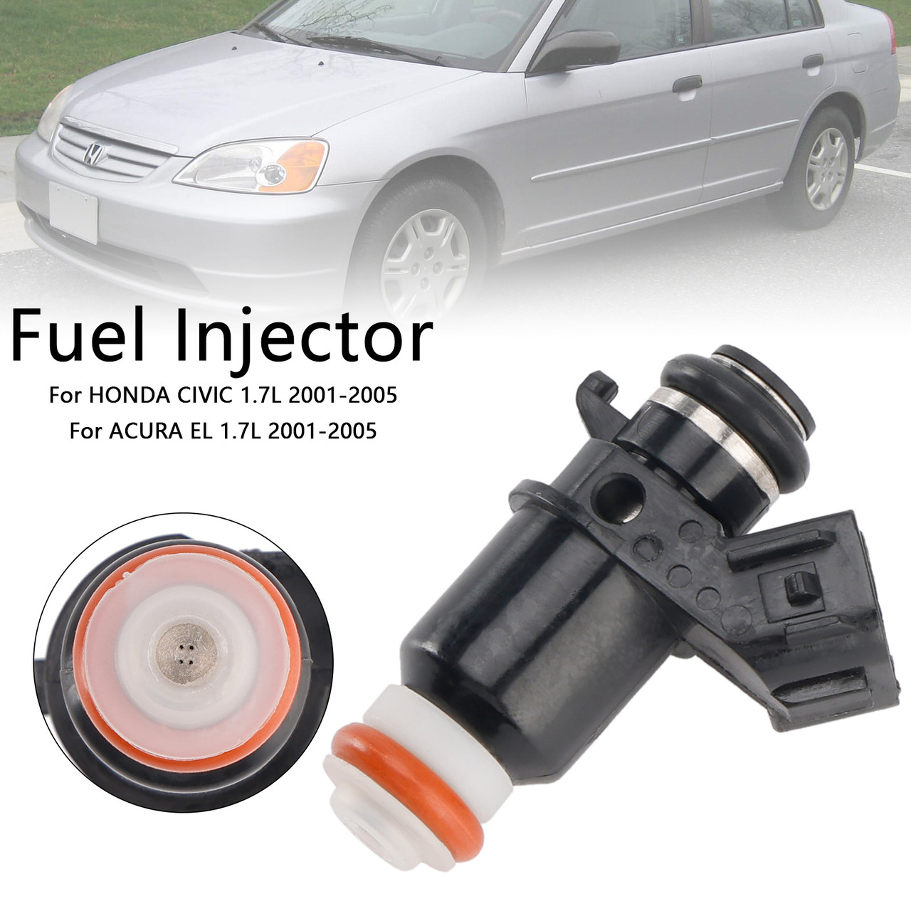 2001-2005 ACURA EL 1.7L Fuel Injector 16450PLD003 Generic