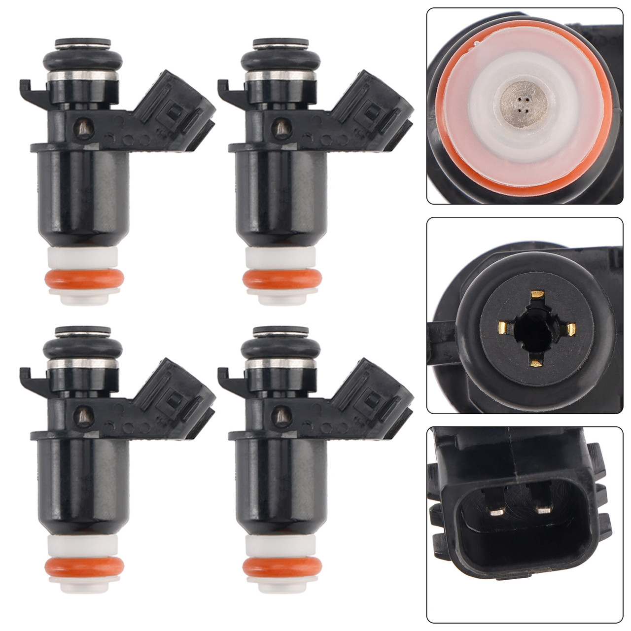 2001-2005 HONDA CIVIC 1.7L 4*Fuel Injector 16450PLD003 Generic