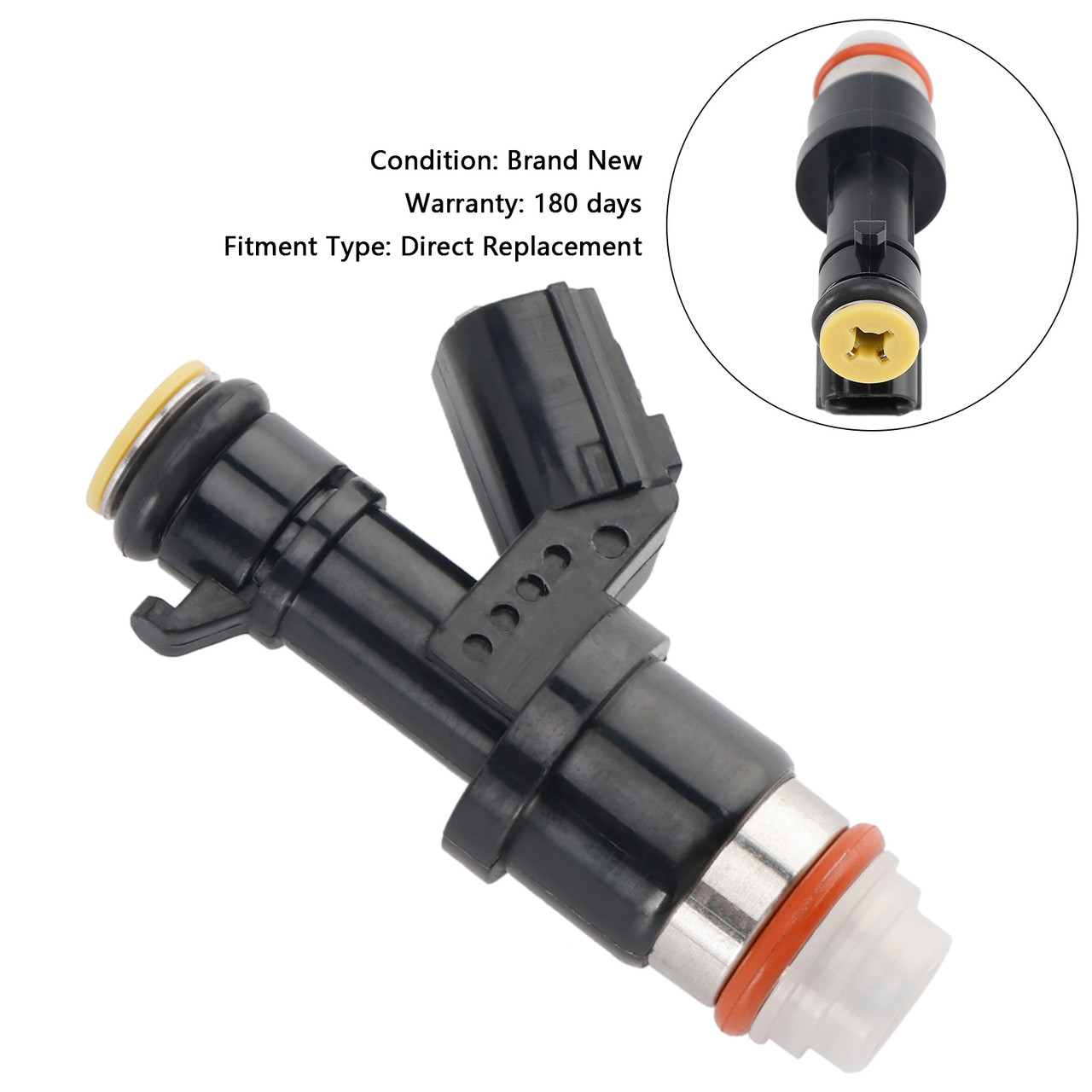 2009-2015 Acura ILX TSX TSX L4 2.4L Fuel Injector 16450R40A01 Generic