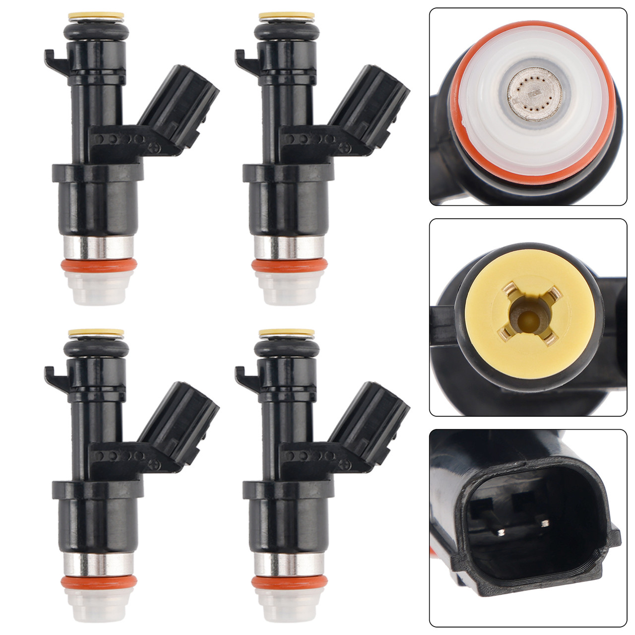 2008-2010 Honda Accord L4 2.4L 4*Fuel Injector 16450R40A01 Generic