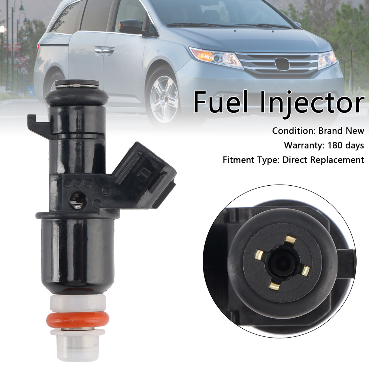 2004-2008 Acura TL 3.2L Fuel Injector 16450RCAA01 Generic