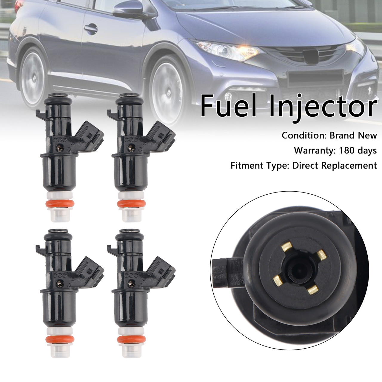 HONDA TOURER 4*Fuel Injector 16450RZP003 Generic