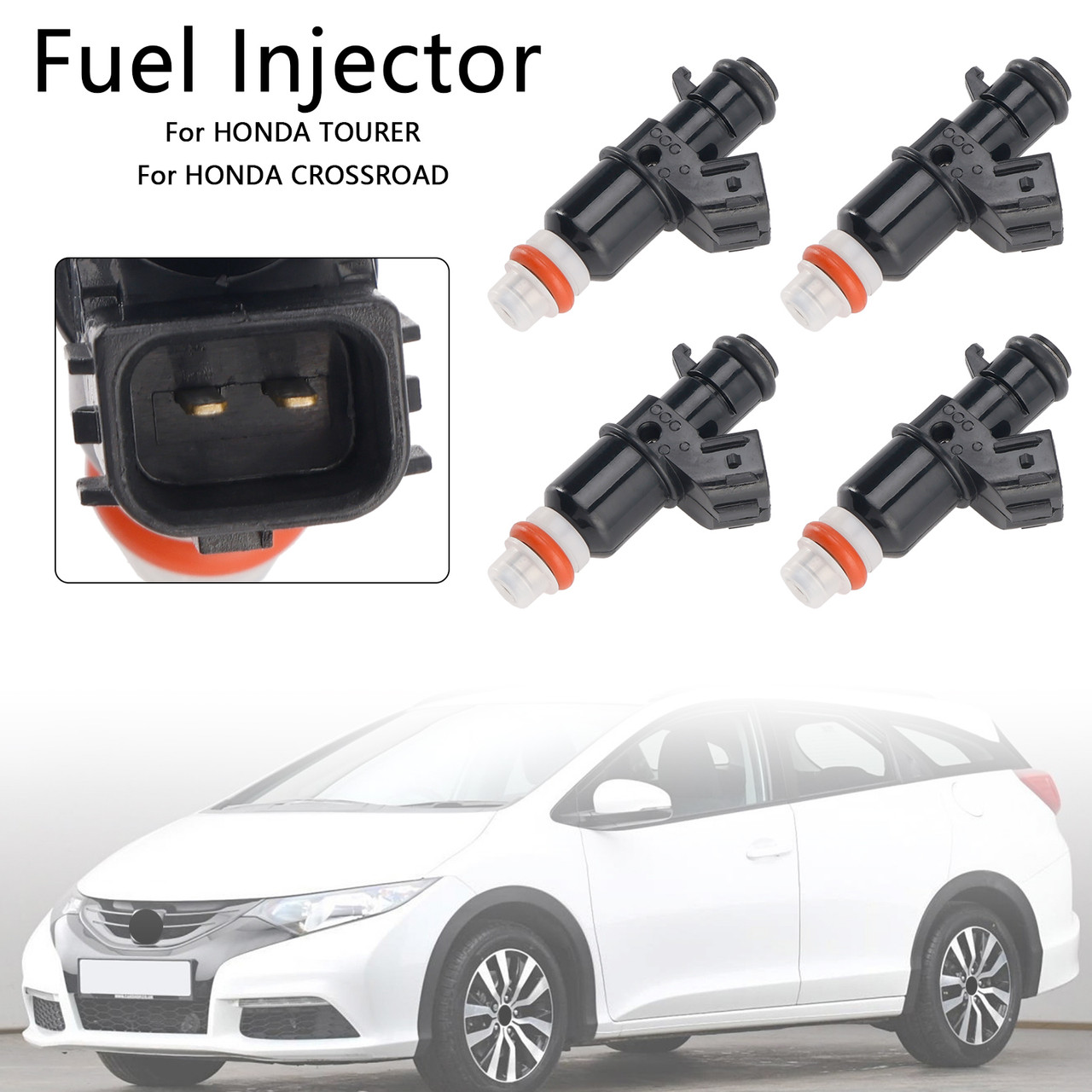 HONDA CROSSROAD 4*Fuel Injector 16450RZP003 Generic - Mad Hornets