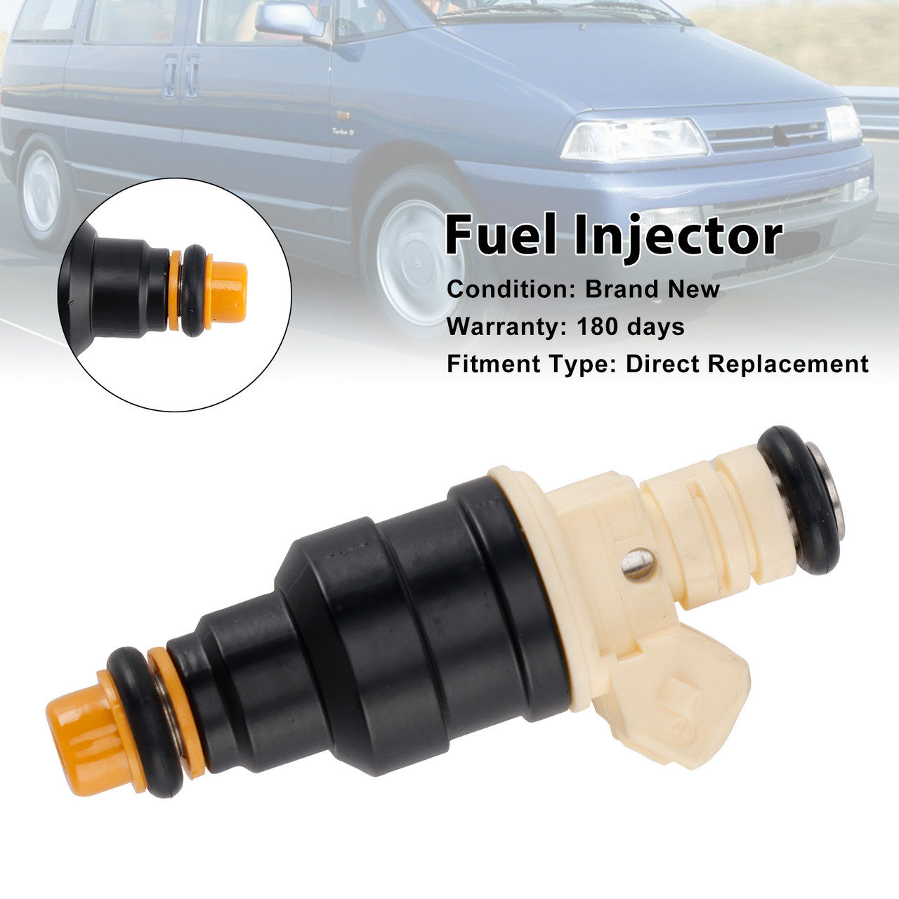 1985-2000 Fiat Croma Punto Ulysse Fuel Injector 195621103000 13641310641 Generic