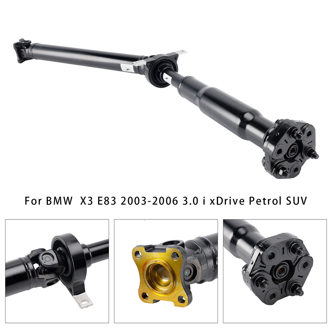 2003-2006 BMW X3 E83 Rear Driveshaft Prop Shaft Assembly 26103402136 Generic