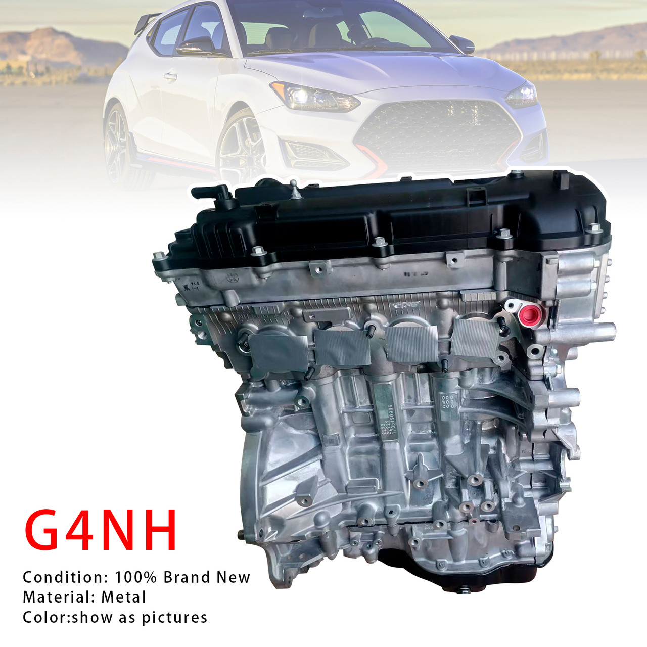 G4NH Engine Assembly For Hyundai Elantra Kia 2.0L 2017-2024