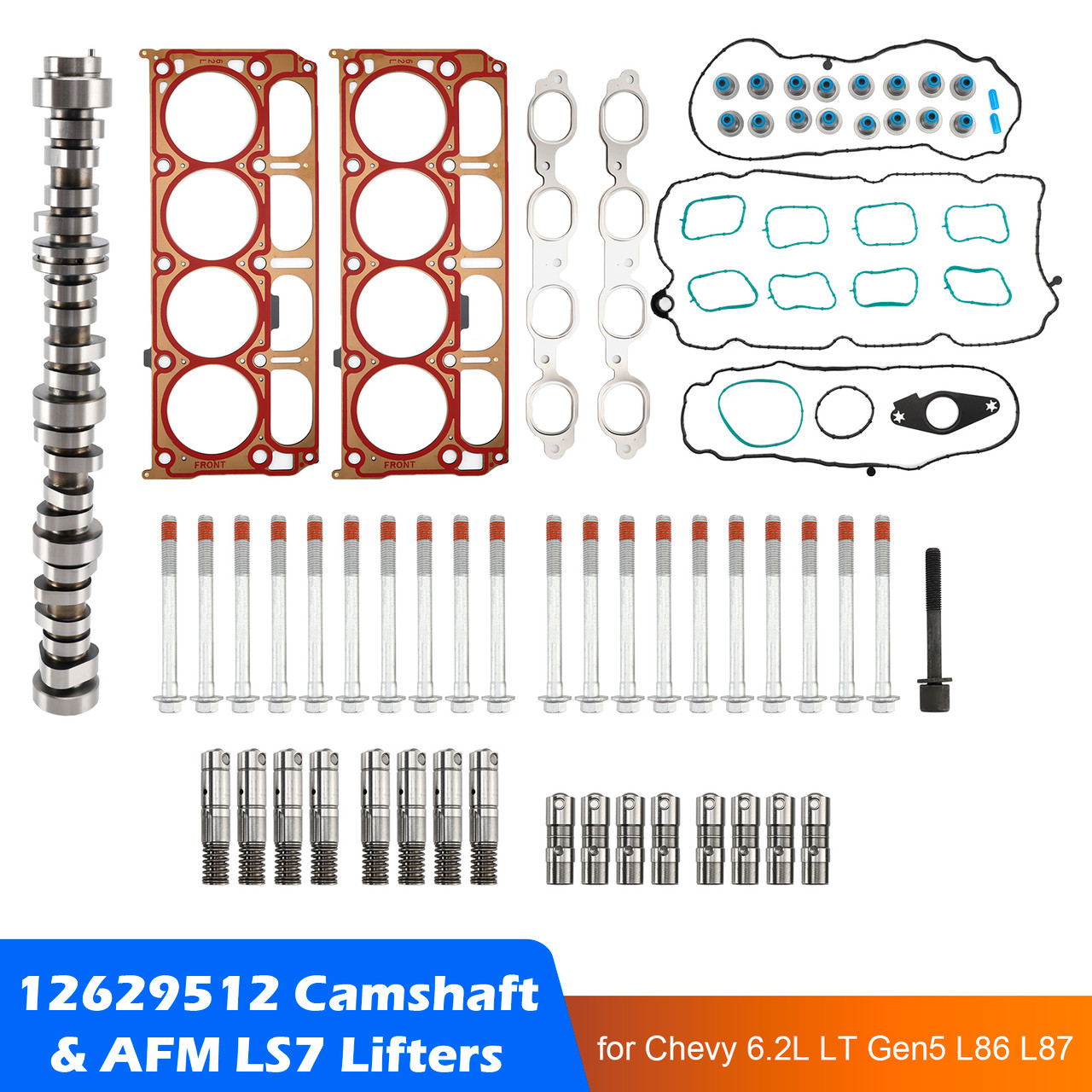 2018-2020 Chevy Tahoe 6.2L Camshaft & AFM LS7 Lifters 12629512 Generic 2018-2020 Chevy Tahoe 6.2L Camshaft & AFM LS7 Lifters 12629512 Generic