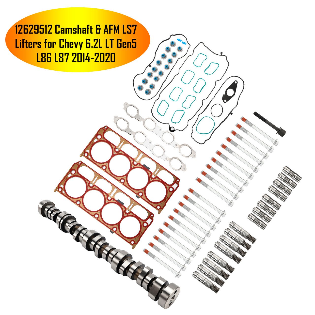 2015-2020 Cadillac Escalade/ ESV 6.2L Camshaft & AFM LS7 Lifters 12629512 Generic 2015-2020 Cadillac Escalade/ ESV 6.2L Camshaft & AFM LS7 Lifters 12629512 Generic