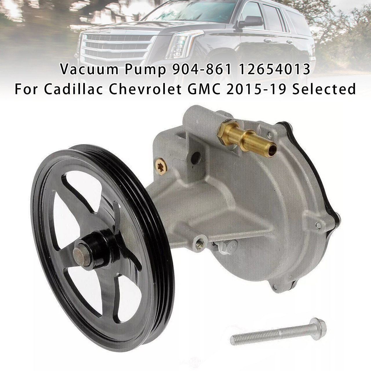 2015-2019 Cadillac Escalade Premium/Luxury Vacuum Pump 904-861 12654013 Generic