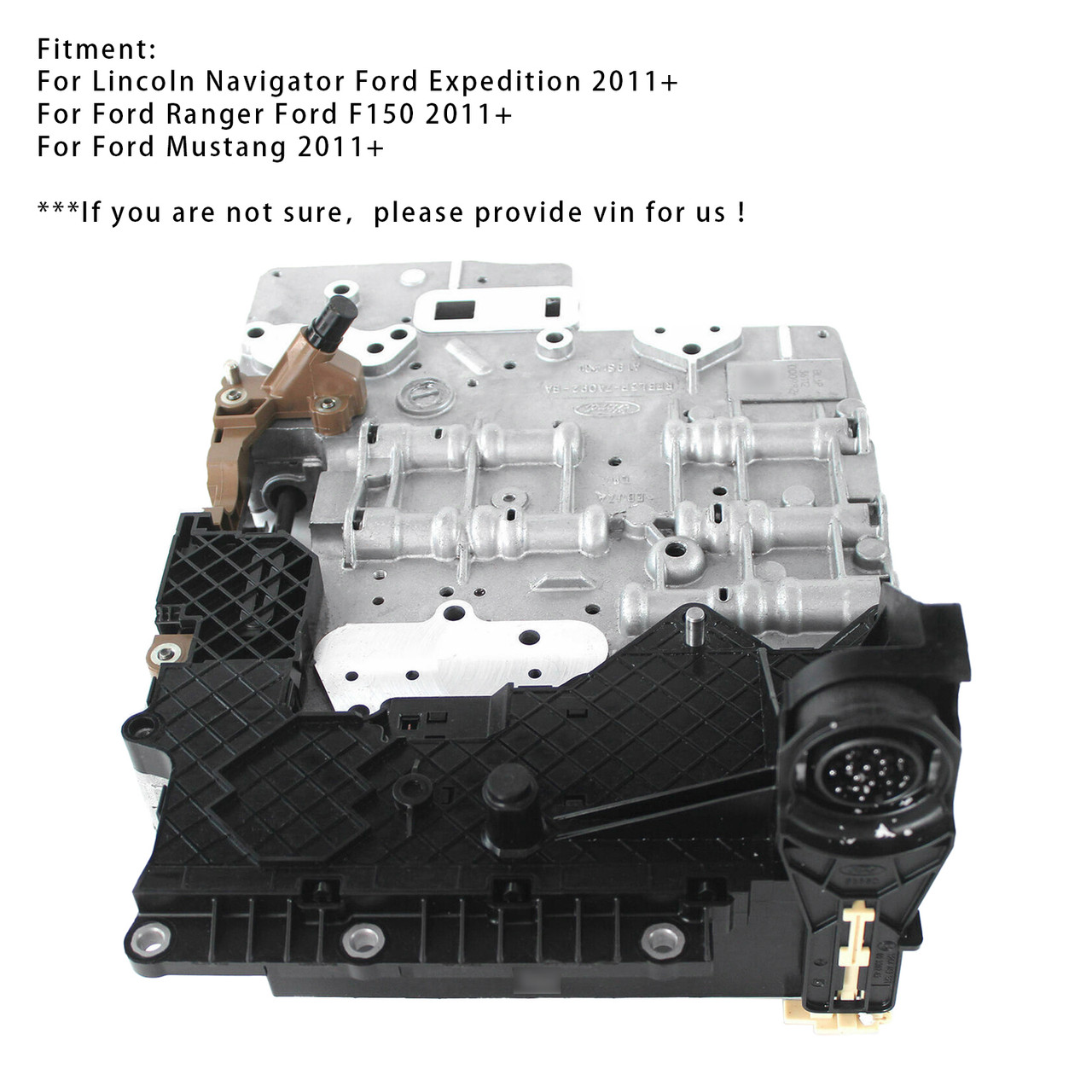 2011+ Ford Mustang 6R80 Transmission Valve Body With TCM AWD AL3P-7Z490-BA Generic