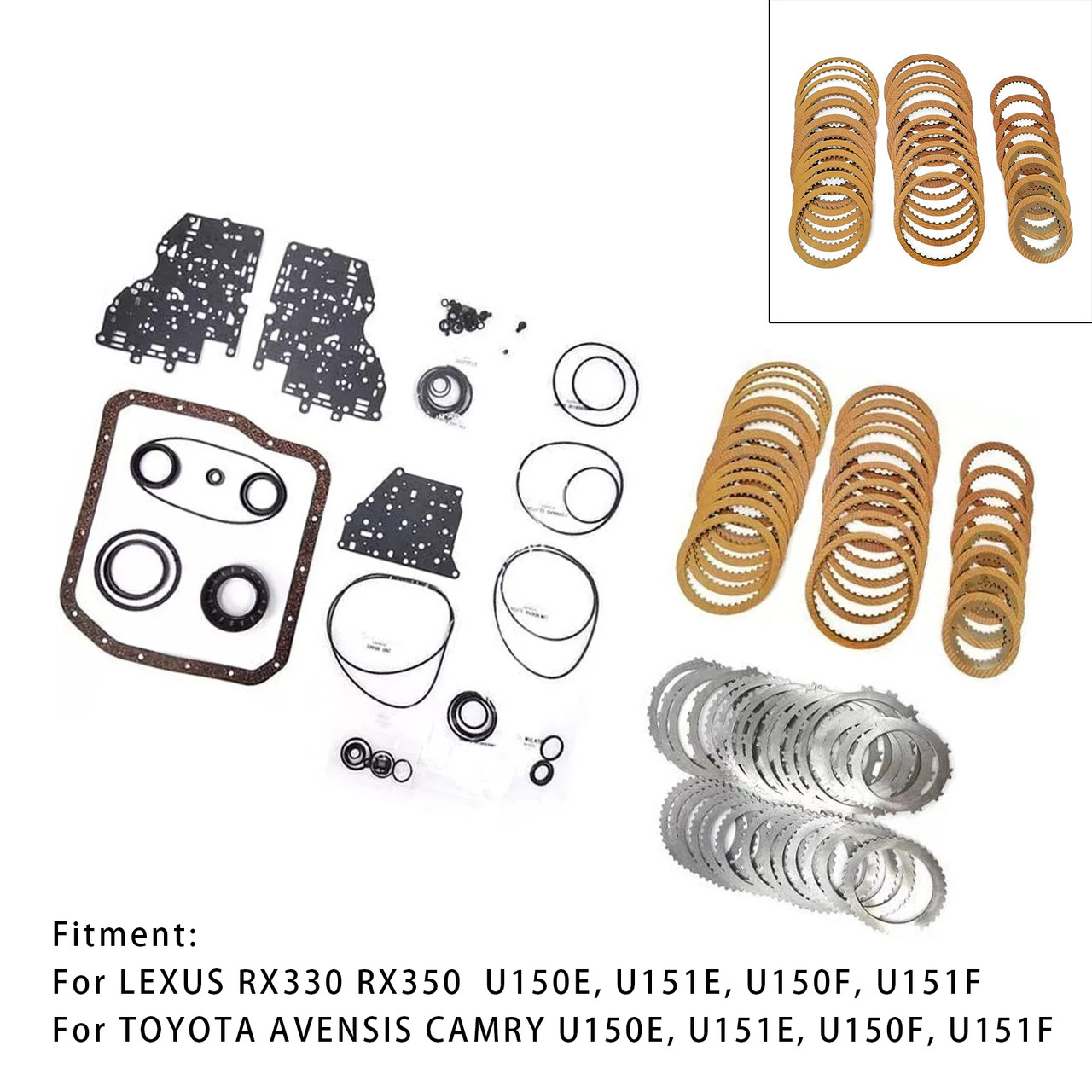 LEXUS RX330 RX350 Auto Transmission Master Rebuild Kit Clutch
