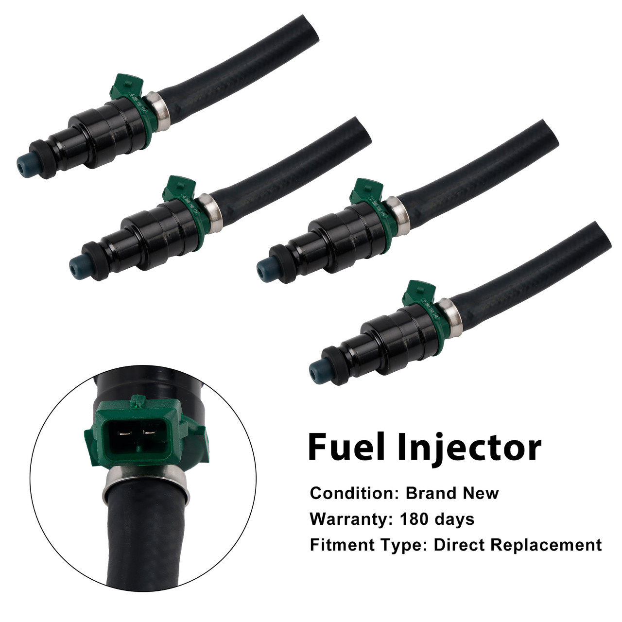 4PCS Fuel Injector 0280150114 Fit VW Fit Opel Fit Renault Fit Alfa Romeo