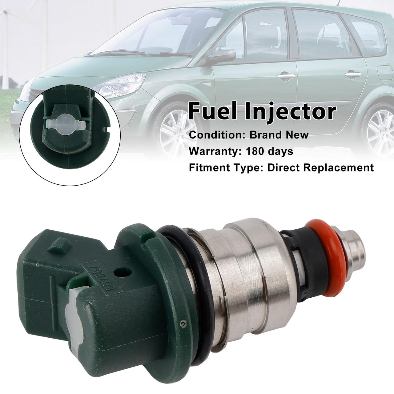 1PCS Fuel Injector 7700867867 Fit Renault Laguna Espace Megane Scenic 2.0L