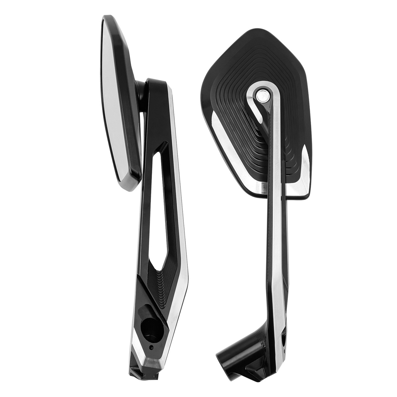2018-2025 BMW R1250GS R1250GSA R1250R Rearview Mirrors Left and Right Mirror Black Generic