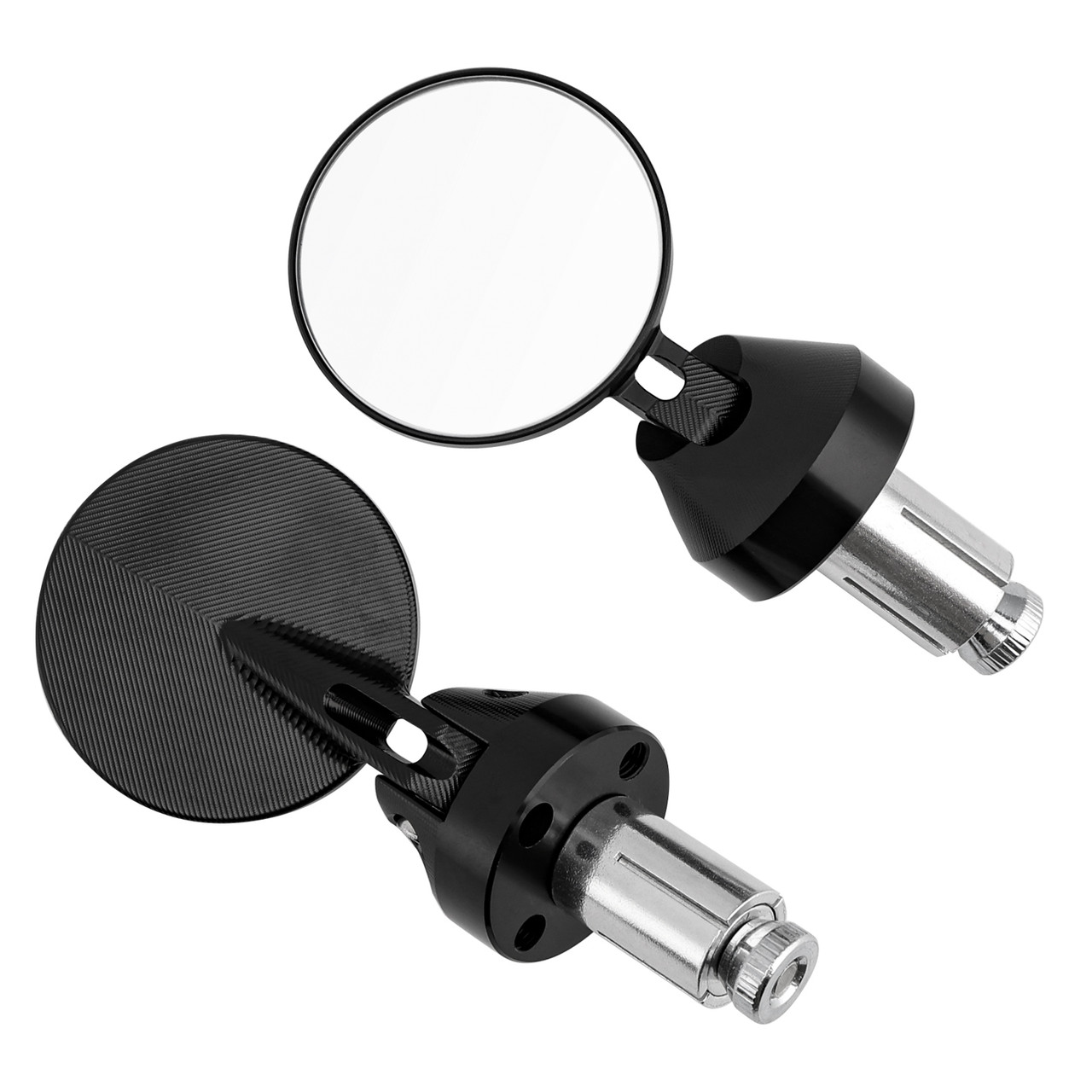 CNC Bar-end Mirror Rear View Mirrors Small Tracker Clubman For Vespa GTS 300