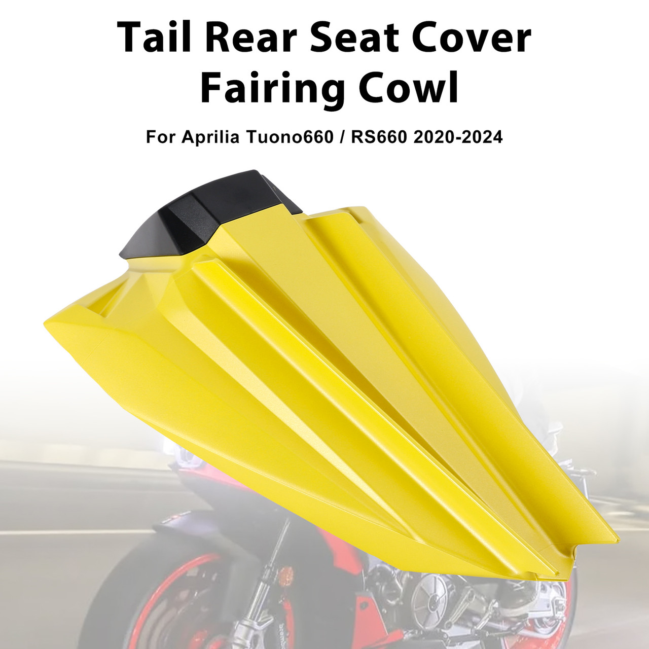 2020-2024 Aprilia Tuono660/ RS660 Tail Rear Seat Cover Fairing Cowl Yellow Generic
