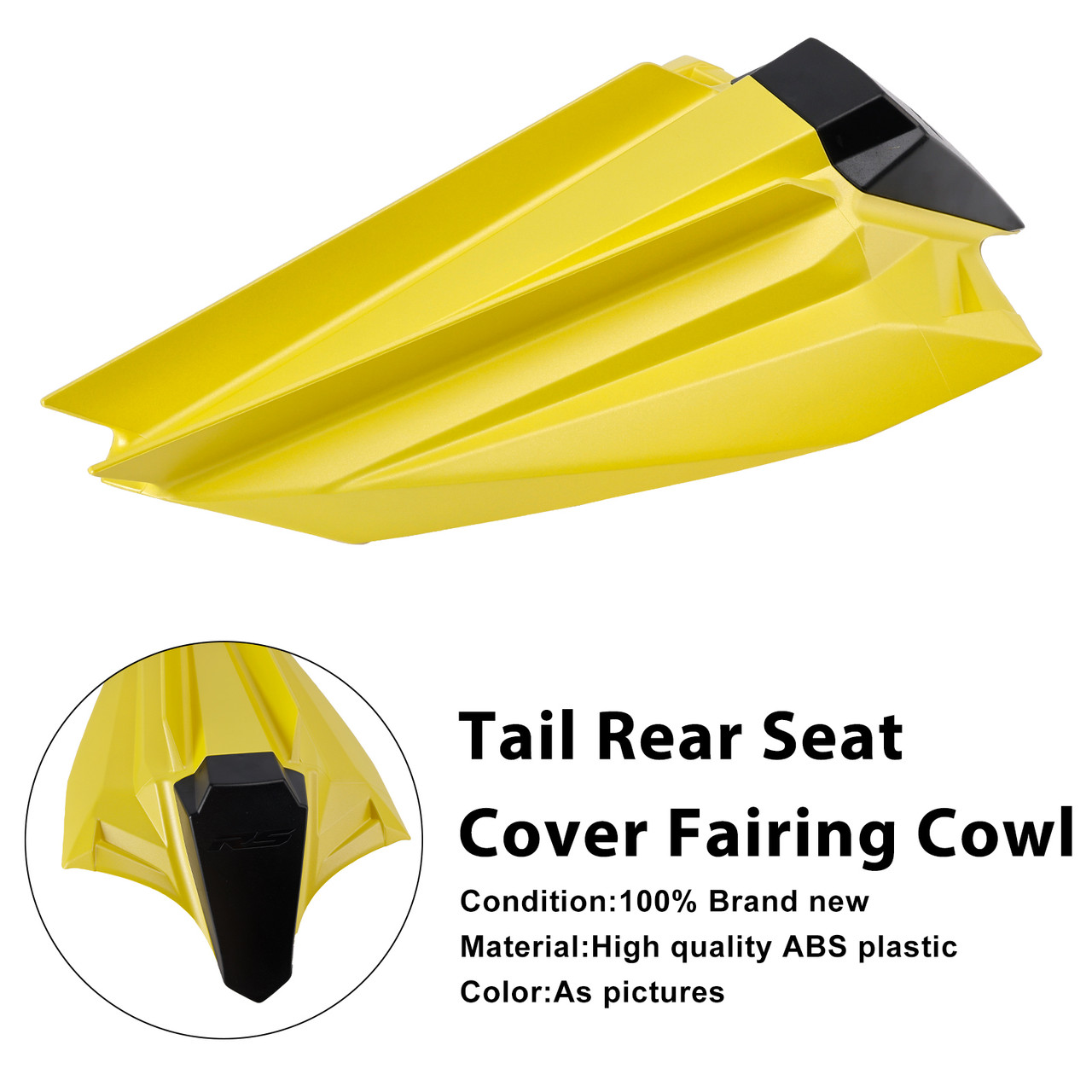 2020-2026 Aprilia Tuono660/ RS660 Tail Rear Seat Cover Fairing Cowl Yellow Generic