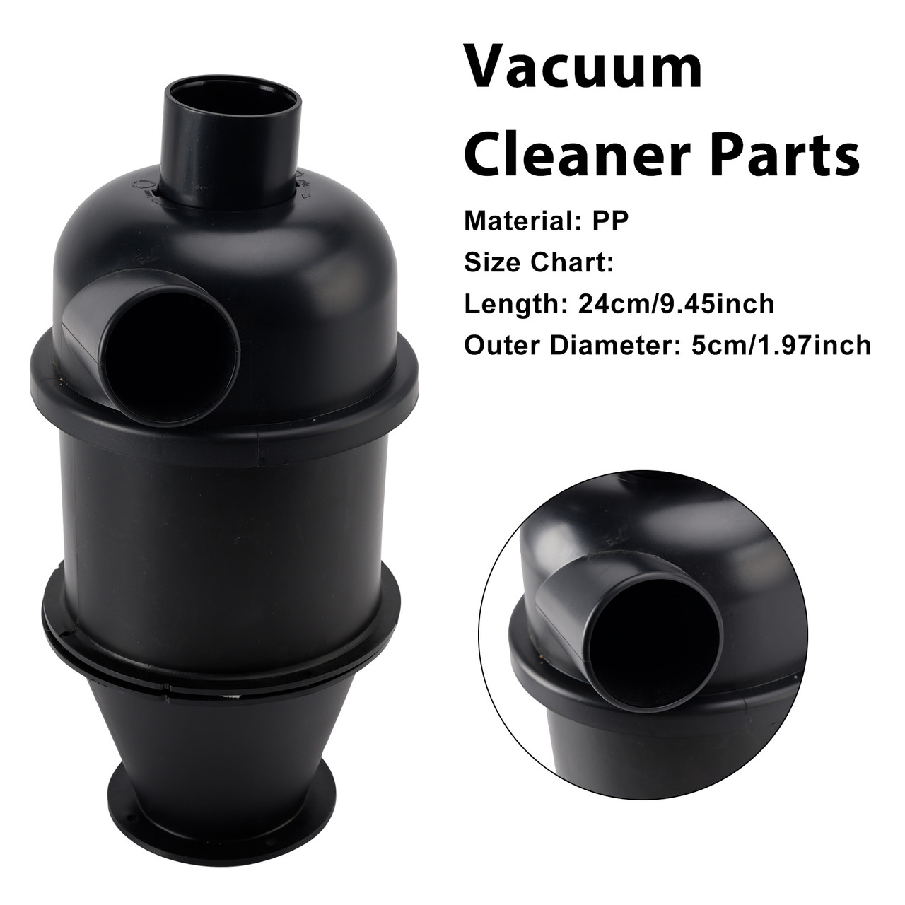 Cyclone Filter Dust Collector Sturdy Dust Separator for DIY Woodworking Sand