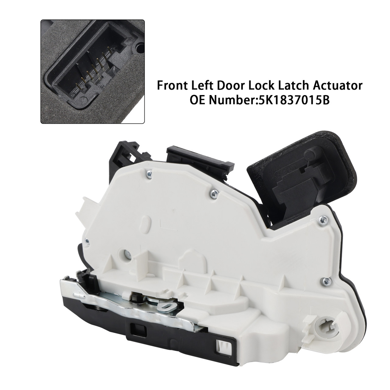 2012-2016 Beetle Front Left Door Lock Latch Actuator 5K1837015B Generic