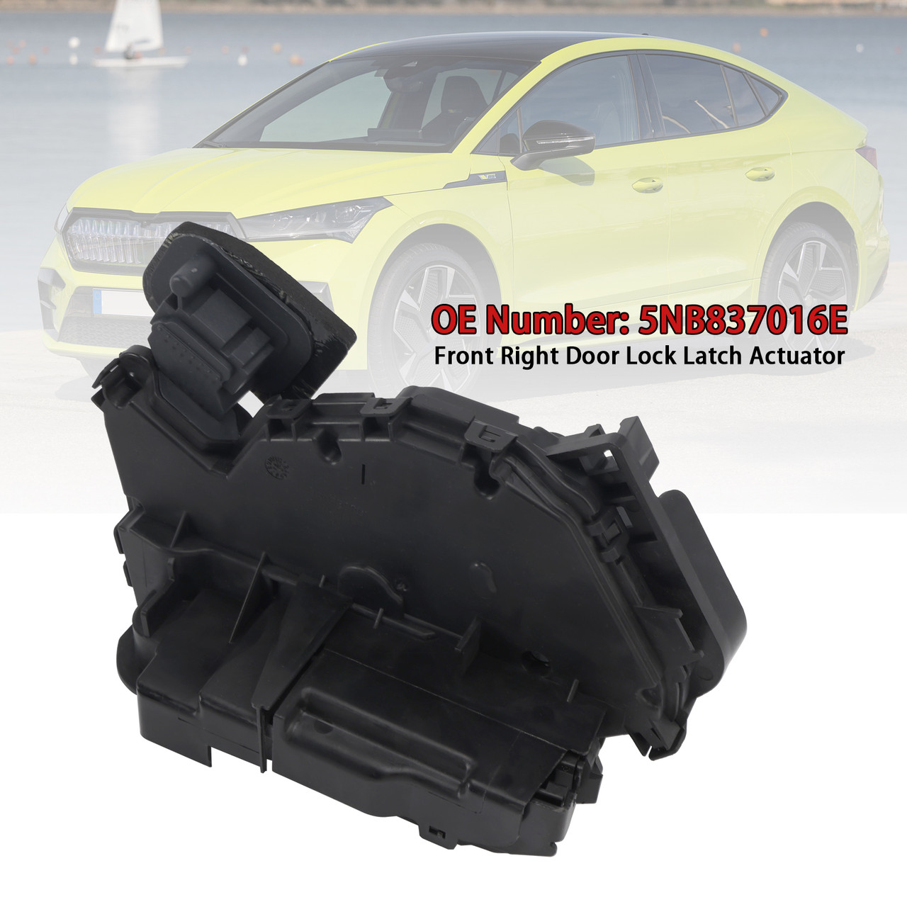 SKODA-5TB837015C Right Door Lock Latch Actuator Generic