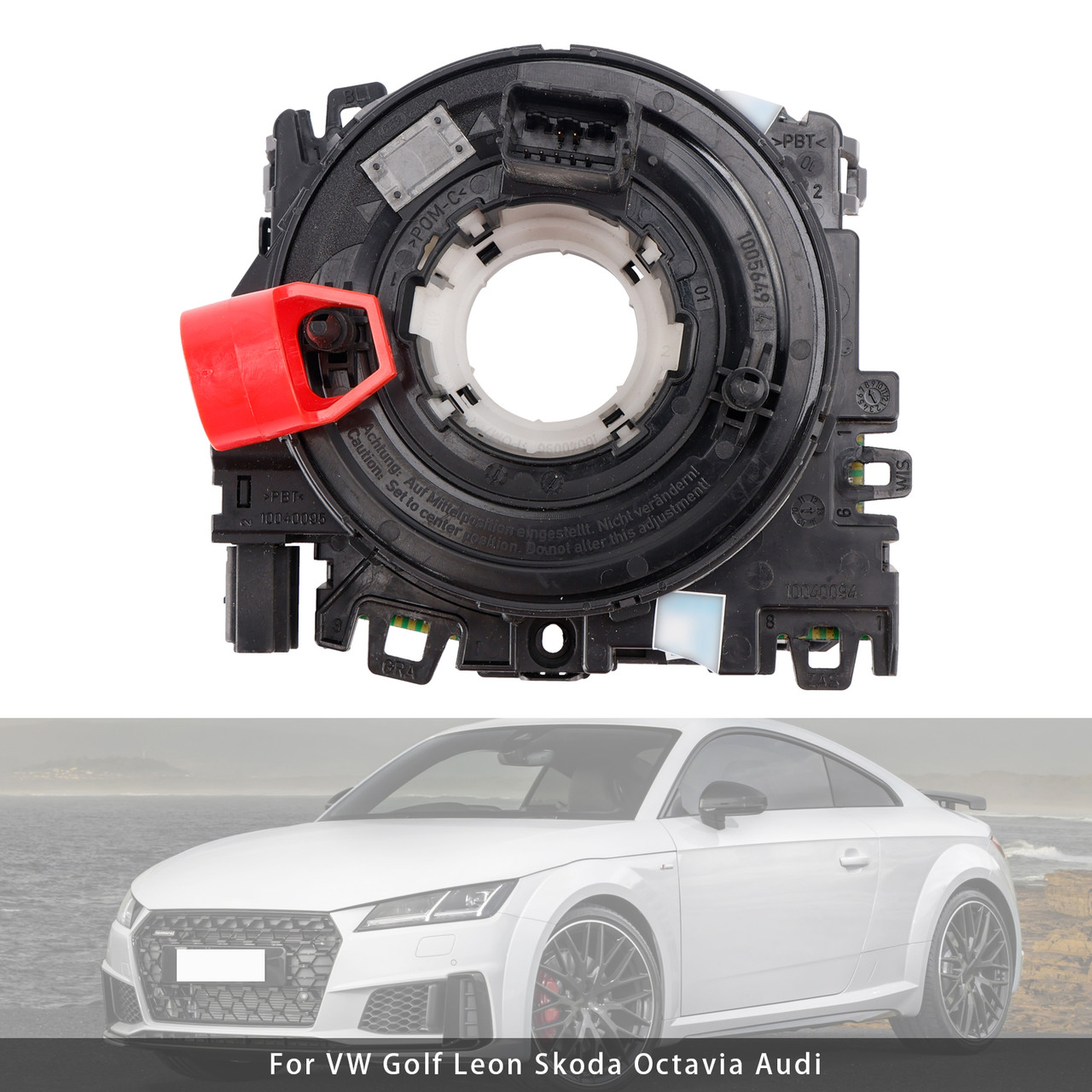 VW Golf Leon Skoda Octavia Audi Clock Spring 5Q0953549A Generic VW Golf Leon Skoda Octavia Audi Clock Spring 5Q0953549A Generic