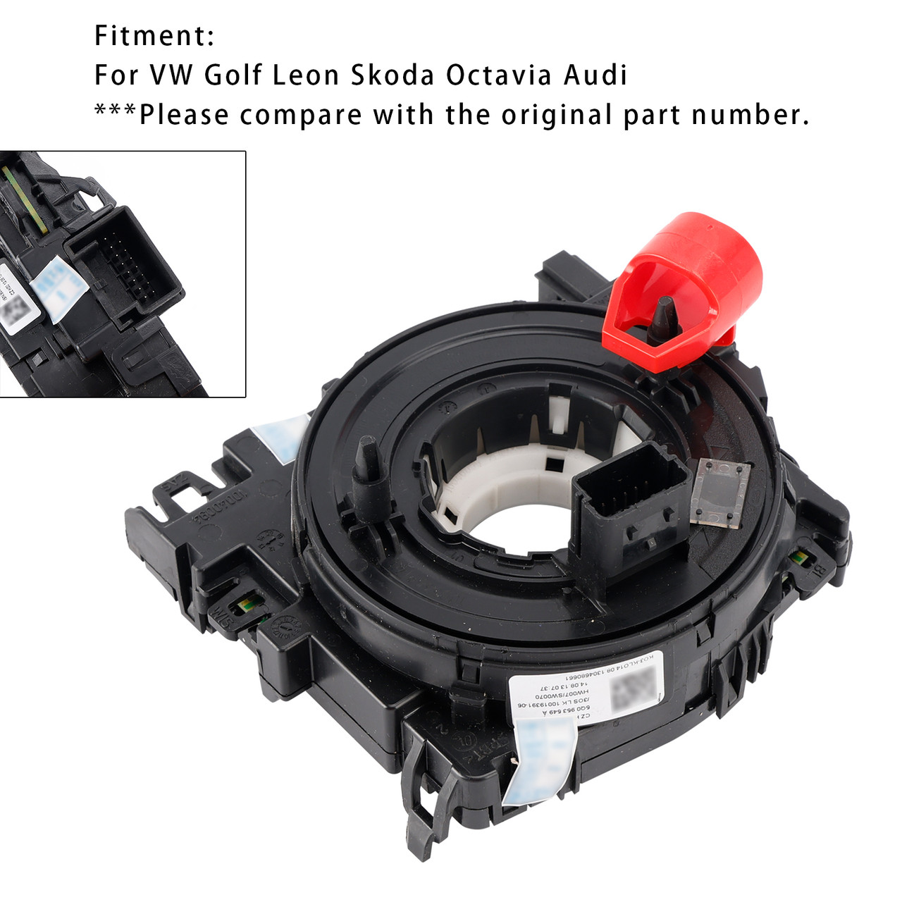 VW Golf Leon Skoda Octavia Audi Clock Spring 5Q0953549A Generic VW Golf Leon Skoda Octavia Audi Clock Spring 5Q0953549A Generic