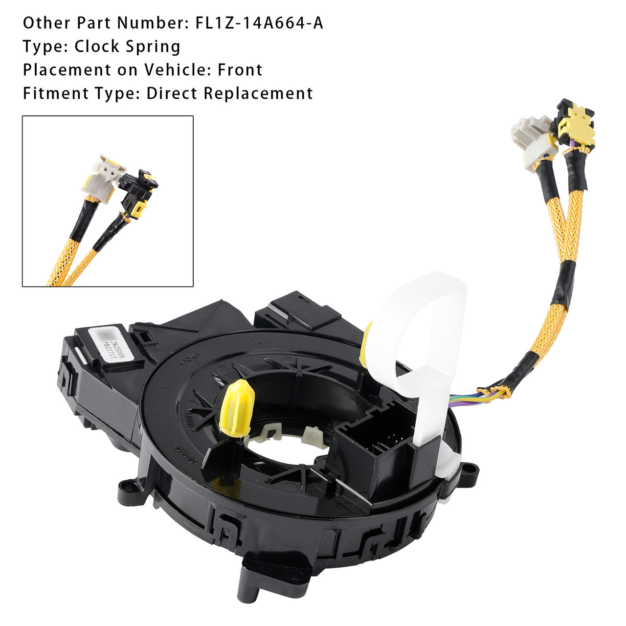 2015-2017 Lincoln Navigator Clock Spring FL1Z-14A664-A Generic