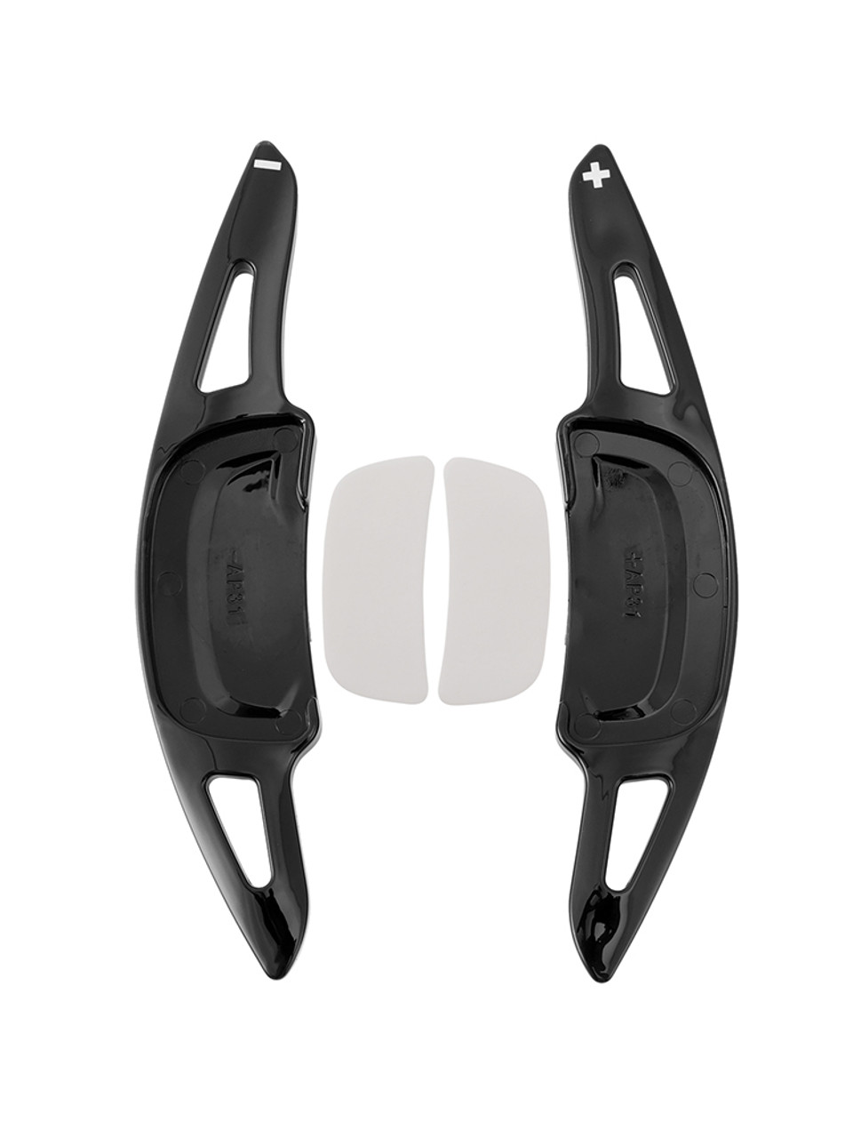 2019-2024 Mazda Axela Carbon Look Steering Wheel Paddle Shifter Extension Black Generic 2019-2024 Mazda Axela Carbon Look Steering Wheel Paddle Shifter Extension Black Generic