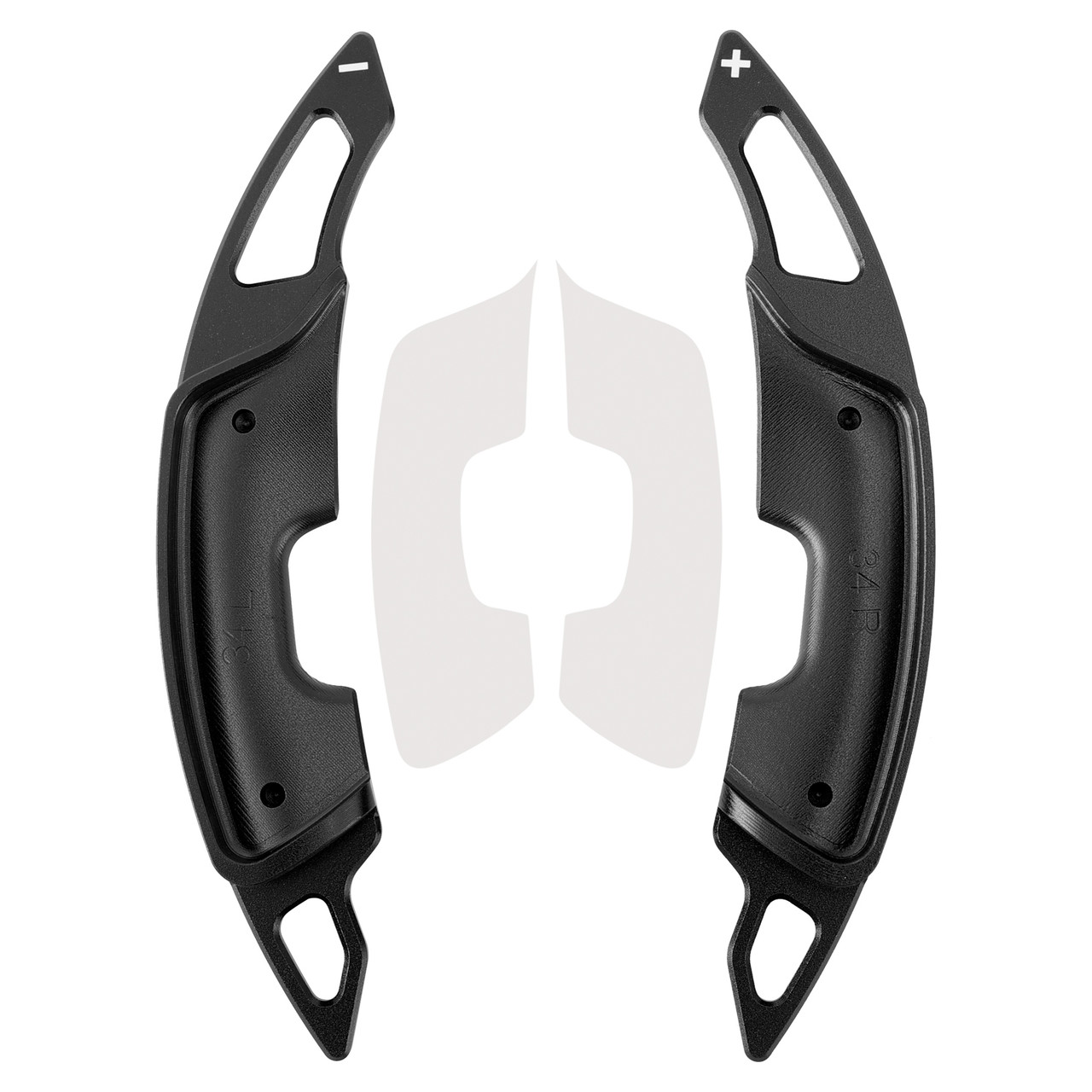 2023 Lexus RX LM Steering Wheel Paddle Shifter Extension Aluminium Black Generic 2023 Lexus RX LM Steering Wheel Paddle Shifter Extension Aluminium Black Generic