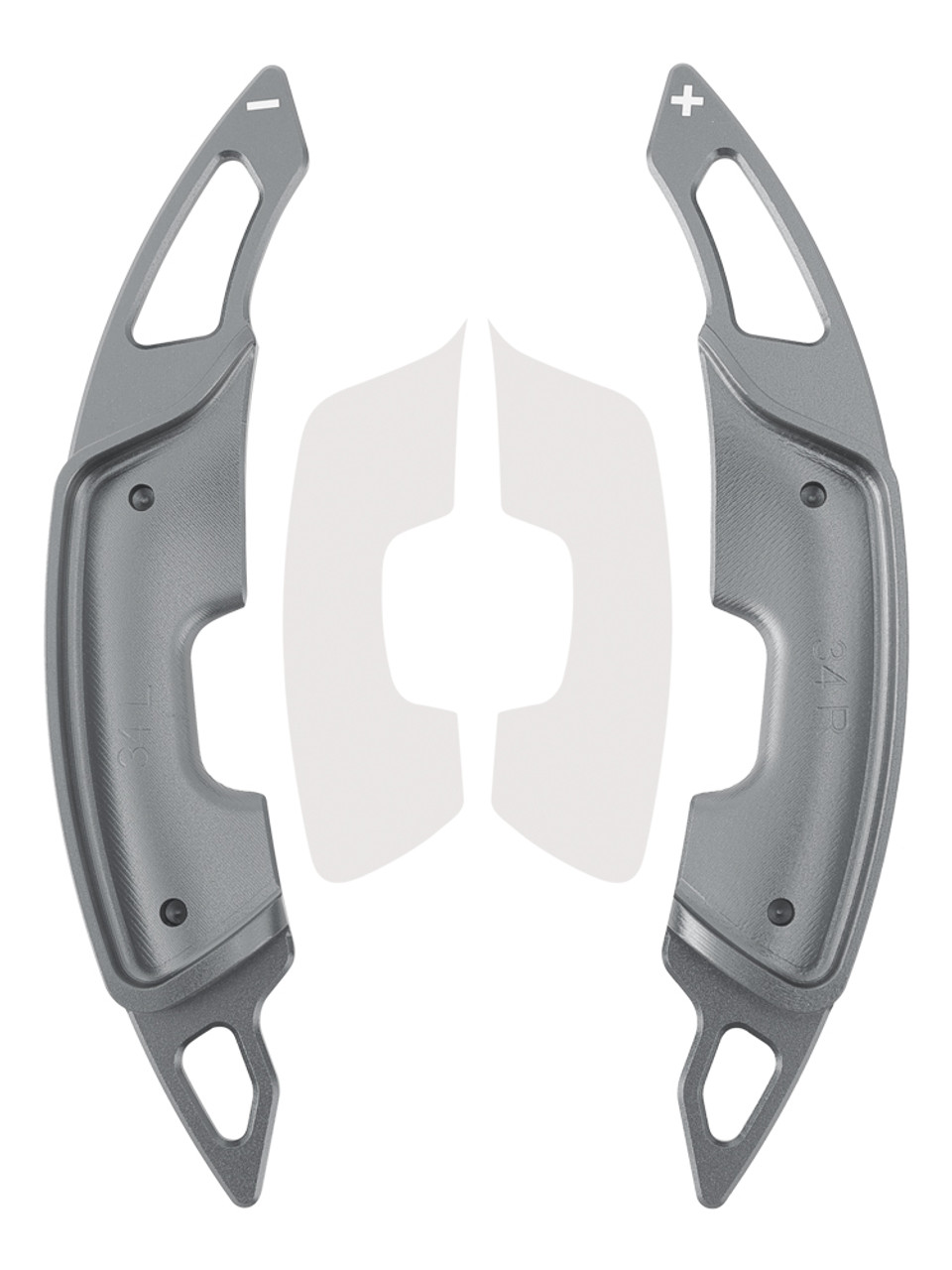 2023 Lexus RX LM Steering Wheel Paddle Shifter Extension Aluminium Grey Generic 2023 Lexus RX LM Steering Wheel Paddle Shifter Extension Aluminium Grey Generic
