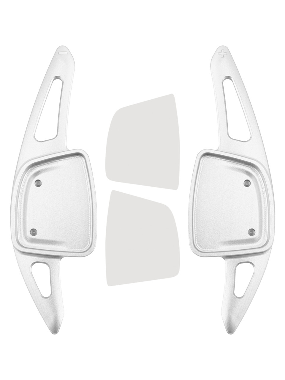 2020-2024 Audi S4 S6 S7 S8 Steering Wheel Paddle Shifter Extension Aluminium Silver Generic 2020-2024 Audi S4 S6 S7 S8 Steering Wheel Paddle Shifter Extension Aluminium Silver Generic