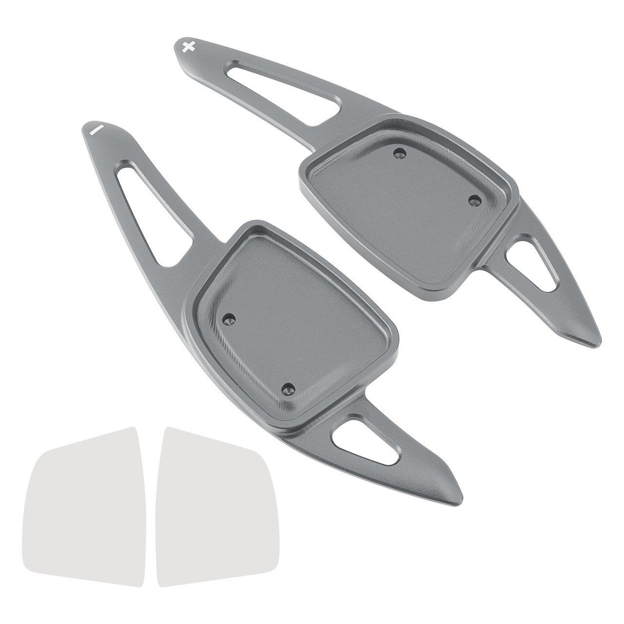 2020-2024 Audi S4 S6 S7 S8 Steering Wheel Paddle Shifter Extension Aluminium Grey Generic 2020-2024 Audi S4 S6 S7 S8 Steering Wheel Paddle Shifter Extension Aluminium Grey Generic