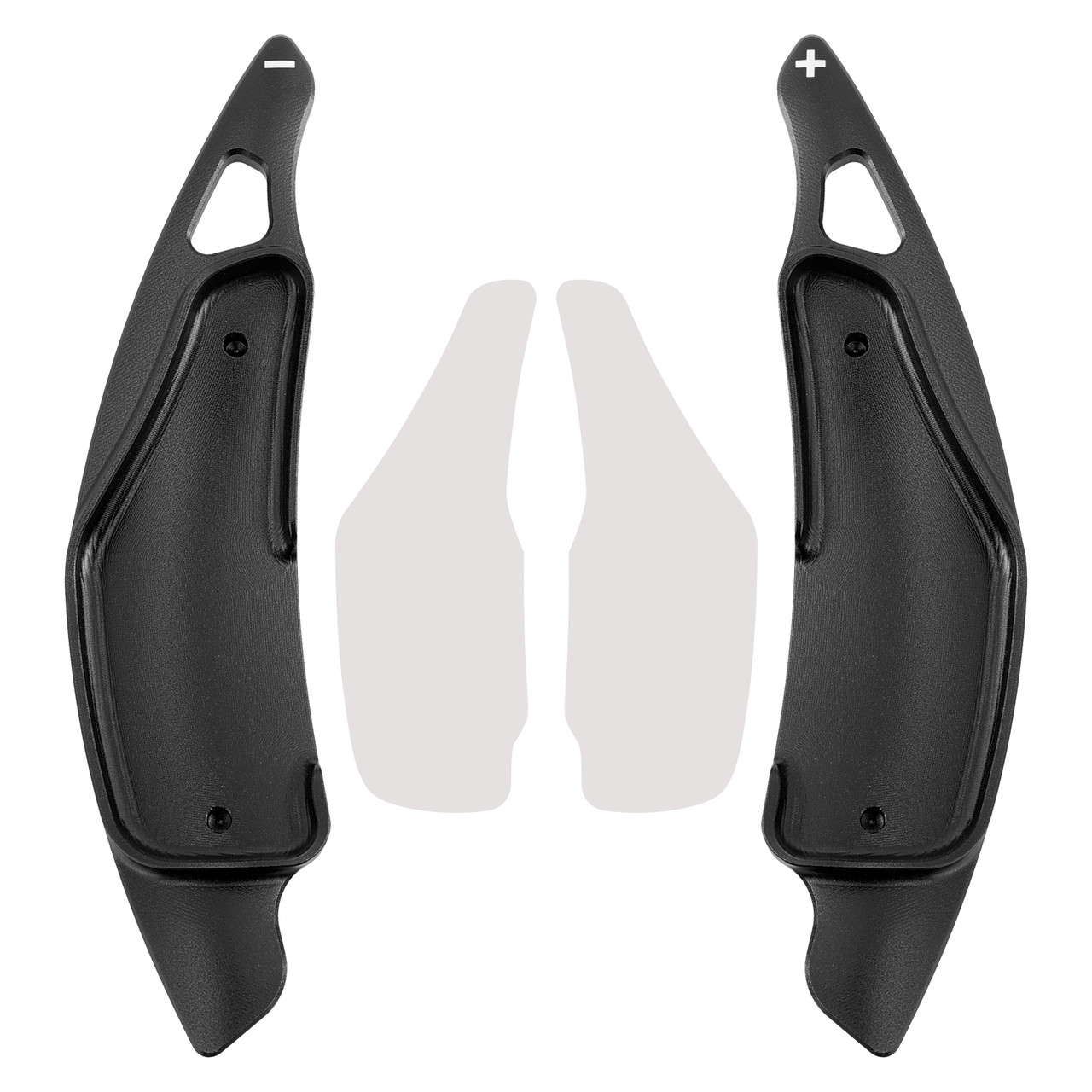 2005-2010 Toyota Ractis Steering Wheel Paddle Shifter Extension Aluminium Black Generic 2005-2010 Toyota Ractis Steering Wheel Paddle Shifter Extension Aluminium Black Generic