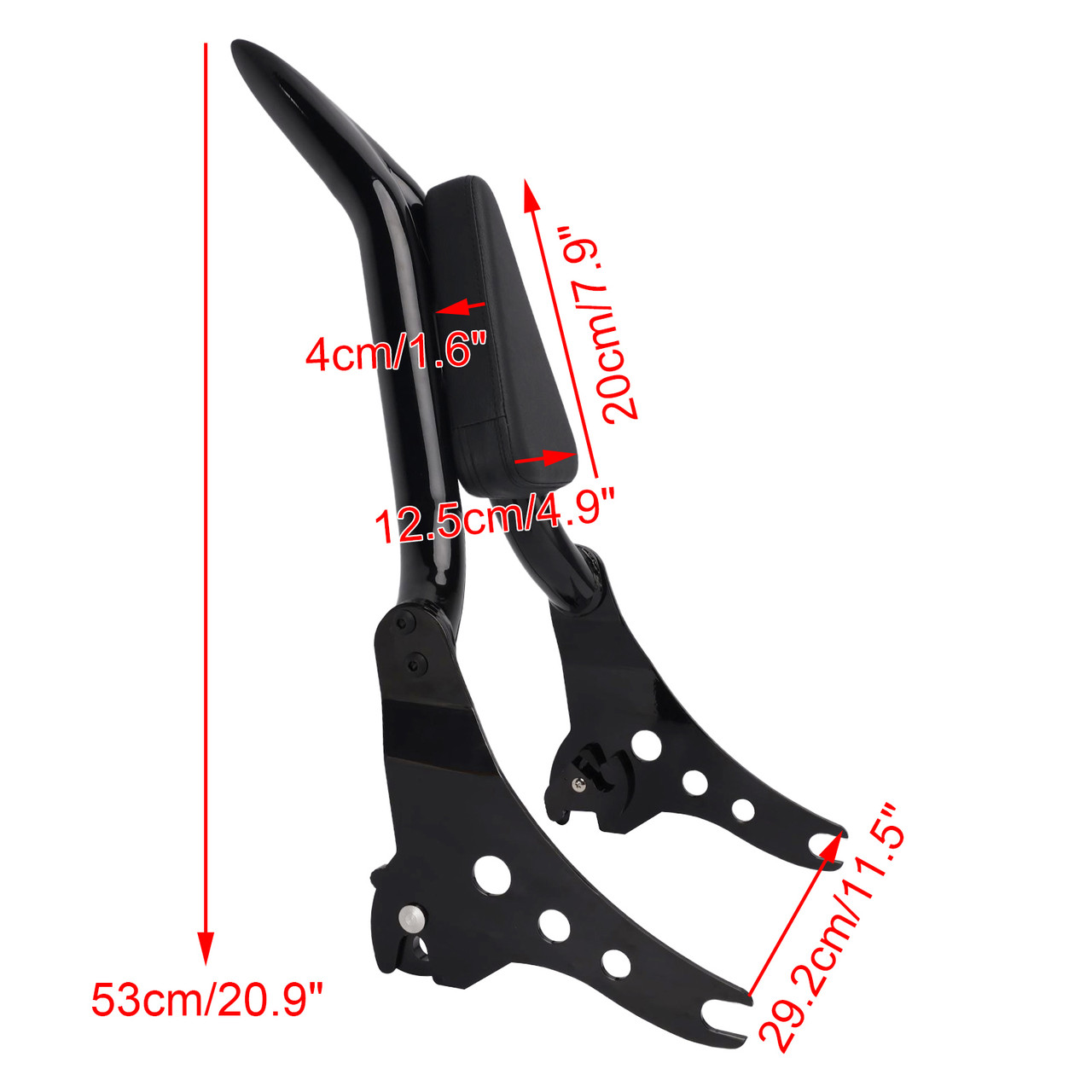 2018-2020 FXBB 107 Passenger Sissy Bar Backrest Generic 2018-2020 FXBB 107 Passenger Sissy Bar Backrest Generic