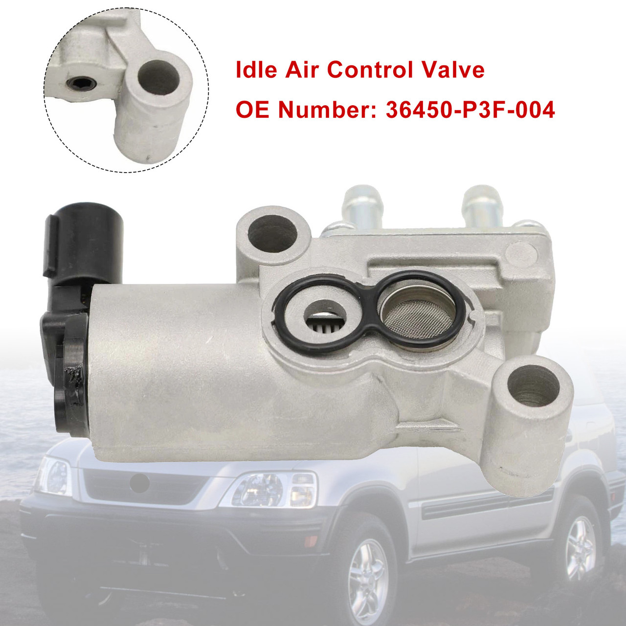 1998-1999 Honda CR-V EX / LX Sport Utility 4-Door Idle Air Control Valve 36450-P3F-004 Generic