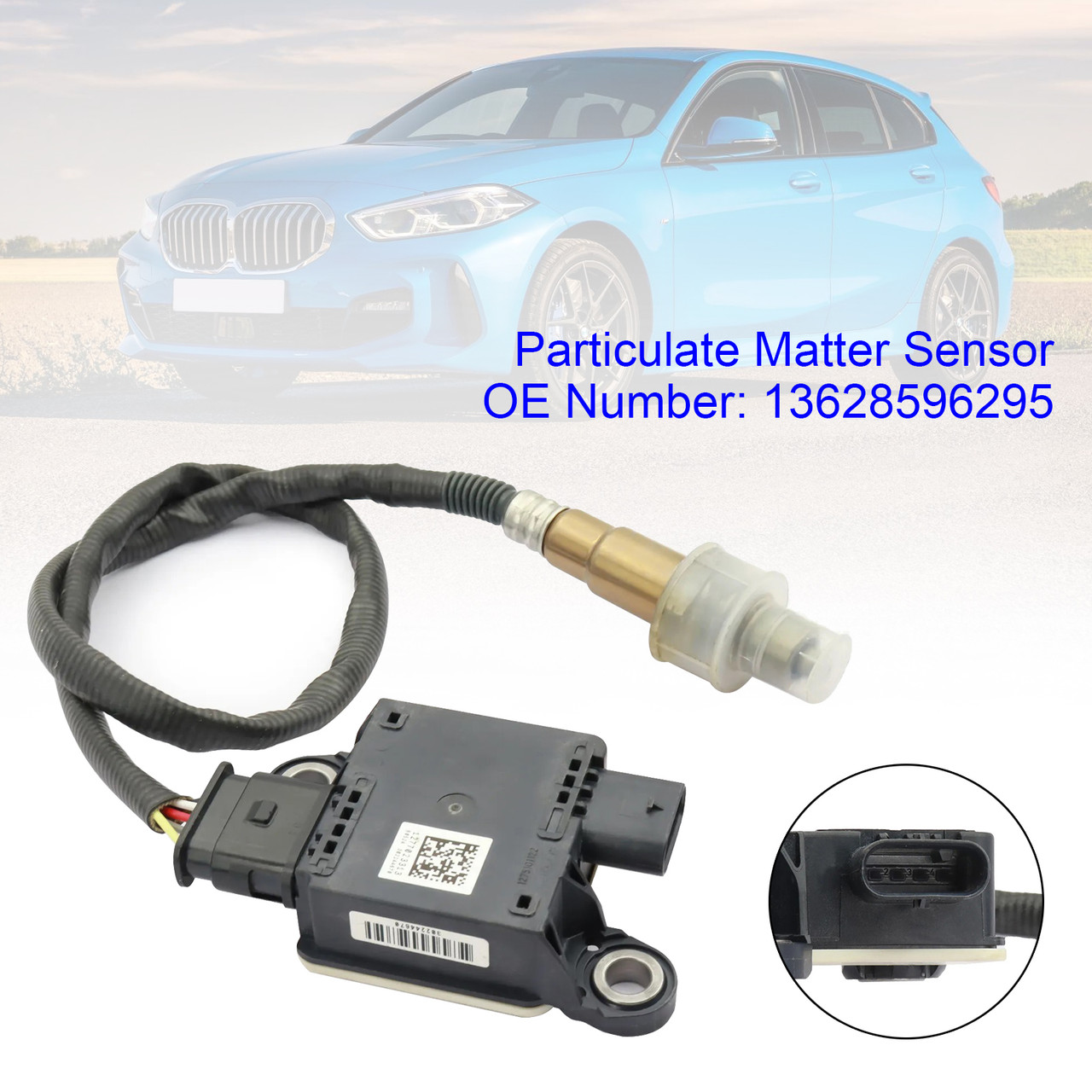BMW F40 F45 MINI F55 F60 B37 B47 Particulate Matter Sensor 13628596295 Generic BMW F40 F45 MINI F55 F60 B37 B47 Particulate Matter Sensor 13628596295 Generic