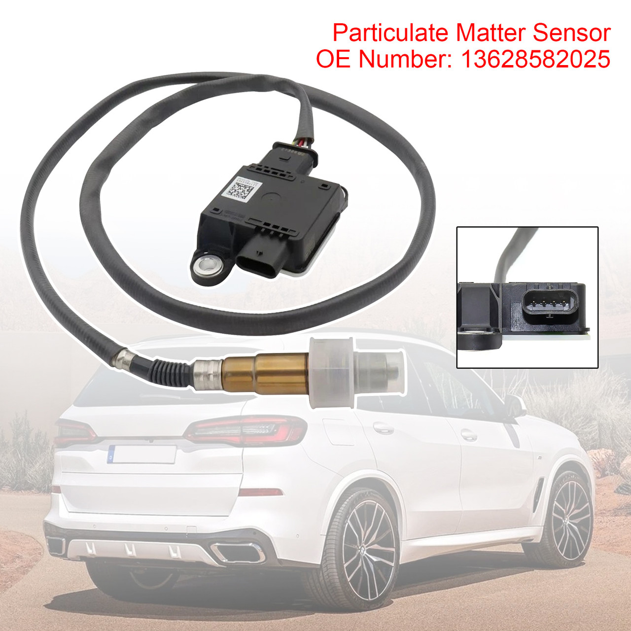 2018-2020 BMW 8 Series Diesel Exhaust Particulate Sensor 13628582025 Generic 2018-2020 BMW 8 Series Diesel Exhaust Particulate Sensor 13628582025 Generic