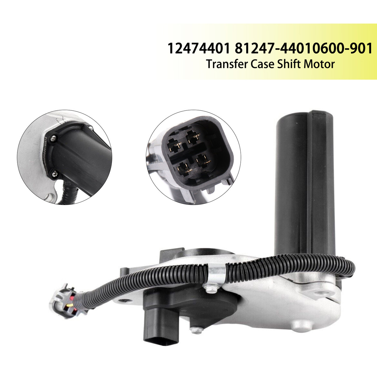 Transfer Case Shift Motor for GMC 1500 4WD Encoder w/RPO Code NP8 12474401