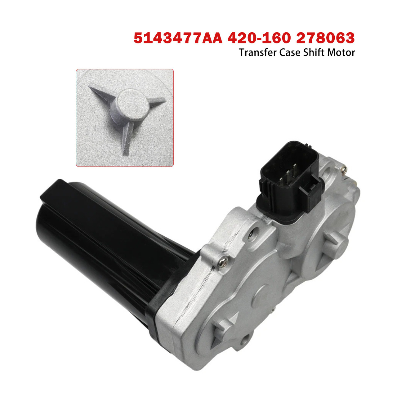 2005-2010 Dodge RAM 1500 Transfer Case Shift Actuator Motor 5143477AA 600-935 Generic