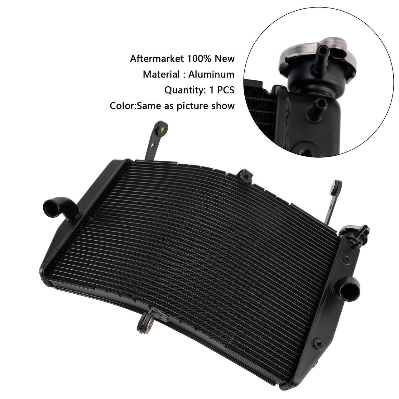 2019-2024 Suzuki Katana Radiator Cooler Black Generic