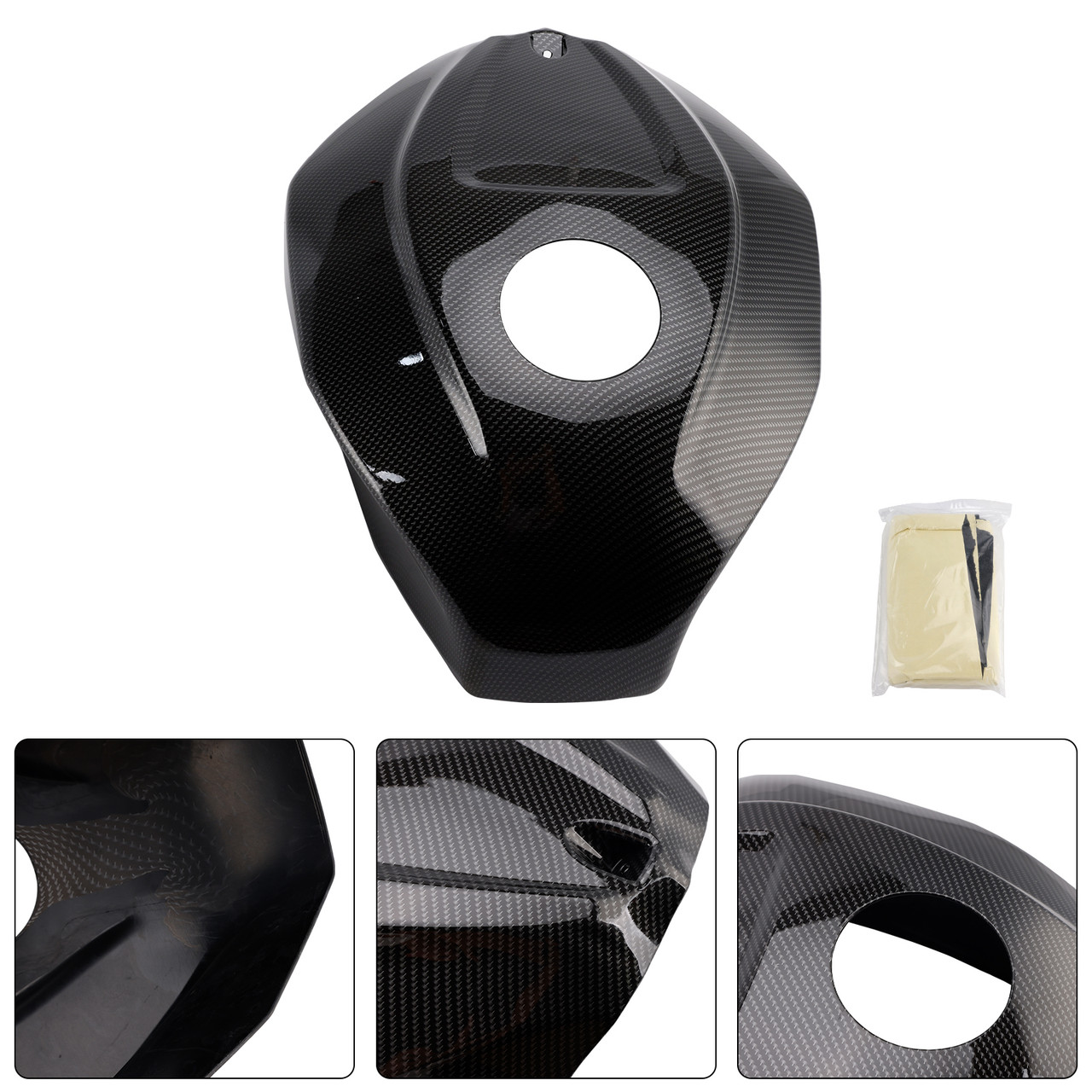 2021-2024 Aprilia RSV4 Gas Tank Cover Fairing Cowl Carbon Generic 2021-2024 Aprilia RSV4 Gas Tank Cover Fairing Cowl Carbon Generic