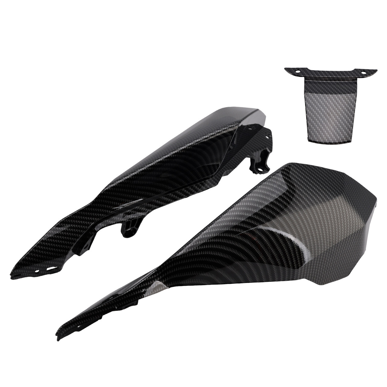 2024-2025 Honda CBR650R CB650R Rear Tail Seat Side Cover Carbon Generic 2024-2025 Honda CBR650R CB650R Rear Tail Seat Side Cover Carbon Generic